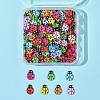 120Pcs Transparent Resin Insect Decoden Cabochons CRES-FS0001-30-7