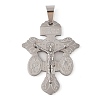 Non-Tarnish 304 Stainless Steel Pendants STAS-C103-02P-02-1