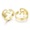 Alloy Cuff Finger Rings X-RJEW-S038-195R-G-NR-1