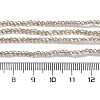 Electroplate Glass Beads Strands EGLA-H107-01A-PL03-2