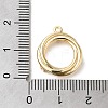 Brass Micro Pave Cubic Zirconia Pendants KK-D091-03G-3