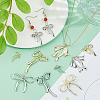 20Pcs 5 Styles 2 Colors Alloy Pendants FIND-DC0007-71-5
