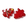 Christmas Theme Handmade Lampwork Beads LAMP-I027-07W-2