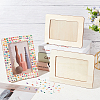 Olycraft DIY Chips Shell Mosaic Photo Frame Making Kit DIY-OC0004-47-6