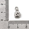 Birthdaystone Theme August 304 Stainless Steel Charms STAS-B128-60P-08-3