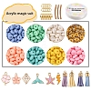 DIY Charms Jewelry Set Making Kit DIY-YW0005-35-2