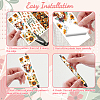 12Pcs Plastic Rub on Transfer Stickers DIY-WH0611-002-4