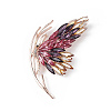 Rhinestone Butterfly Brooch Pin X1-JEWB-P016-03LG-03-1