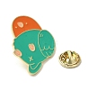 Alloy Bird Brooches JEWB-I032-04G-3