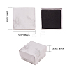 Paper Cardboard Jewelry Ring Boxes X3-CBOX-E012-05A-2