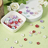  96Pcs 12 Styles Opaque Resin Pave Rhinestone Cabochons RESI-TA0002-33-5