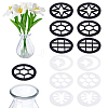 12Pcs 6 Styles Acrylic Mason Can Breeding Top Findings FIND-NB0006-60-1