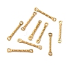 Ion Plating(IP) 304 Stainless Steel Connector Charms STAS-Q323-09G-1
