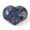 Natural Sodalite Love Heart Stone G-I367-02E-1