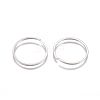 Tarnish Resistant 304 Stainless Steel Saw Cut Open Jump Rings X-STAS-G225-13P-01-3