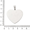 304 Stainless Steel Pendants STAS-F313-04P-3