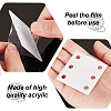 24Pcs Square Acrylic Sheet for Knitting Loom Accessories TOOL-GA0001-95B-3