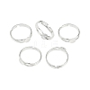 Brass Ring Components KK-C3044-6mm-S-NF-5