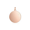 Ion Plating(IP) 304 Stainless Steel Pendants LS-STAS-I311-33E-RG-1