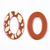 Opaque Printed Acrylic Pendants MACR-N011-006-4