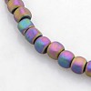 Electroplate Non-magnetic Synthetic Hematite Beads Strands G-J212D-05-1