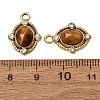 Natural Tiger Eye Faceted Pendants GG-CBA38A9-01G-02-2