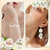 20Pcs 4 Styles Baroque Style ABS Plastic Imitation Pearl Beads SACR-YW0002-16-6