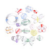 Dyed Transparent Acrylic Beads TACR-T028-70-1