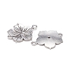 Tibetan Style Zinc Alloy Connector Charms FIND-WH0048-43-2