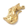 304 Stainless Steel Pendants STAS-K322-20A-G-2