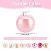 296Pcs 8 Ccolors Baking Paint Pearlized Glass Pearl Round Beads HY-HY0001-07B-2