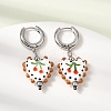 Brass Hoop Dangle Earrings KK-CBA8324-26P-03-3