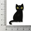 Halloween Black Cat Acrylic Pendants MACR-U005-01A-3