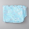 Snowflake Pattern Polyester Mesh Fabric DIY-WH0304-672B-1