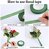 3 Rolls 3 Style Paper Tapes DIY-GF0011-33A-5