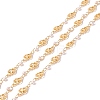 Handmade Brass Clover Link Chains CHC-C022-02G-1