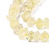 Natural Lemon Quartz(Heated) Beads Strands G-N327-05-25-3