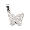 Non-Tarnish 304 Stainless Steel Pendants STAS-Q301-21P-1
