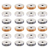 3 Strands 3 Colors Electroplate Non-magnetic Synthetic Hematite Beads Strands G-TA0001-30-4