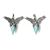 Natural & Synthetic Mixed Stone Pendants GG-C001-02-2