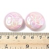 2Pcs UV Plating Acrylic Beads FIND-C067-03B-3
