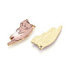 Alloy Enamel Pendants ENAM-N063-01E-2