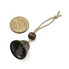 Iron Bell Hanging Ornaments HJEW-JM02422-3