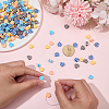 300Pcs 5 Colors Handmade Polymer Clay Beads CLAY-SC0002-58-3