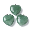 Natural Green Aventurine Pendants G-A259-02P-05-1