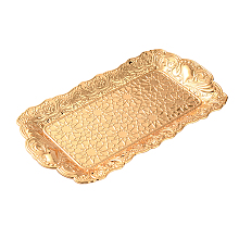 Rectangle Brass Jewelry Plate AJEW-WH0326-30G