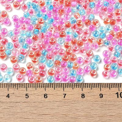 Transparent Glass Round Seed Beads X1-SEED-B001-05A-14-1