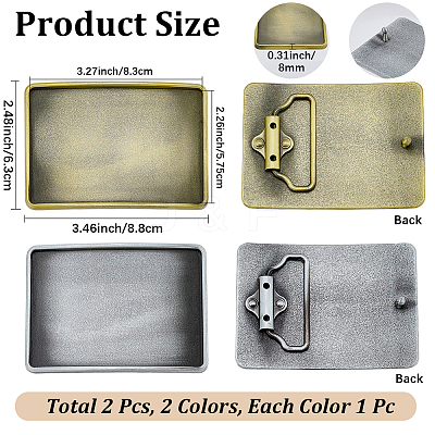 Alloy Buckles FIND-CL0002-13C-1
