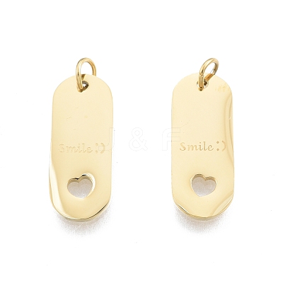 Ion Plating(IP) 304 Stainless Steel Pendants LS-STAS-T060-34G-1