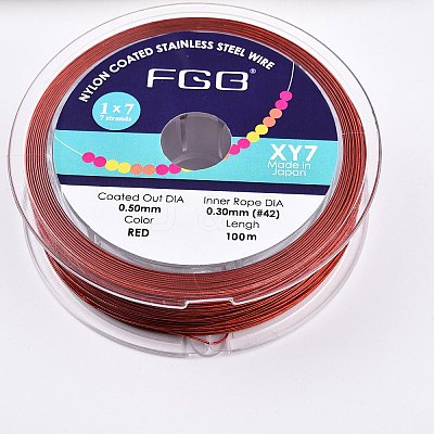 7-Strand Round Nylon Coated Steel Wire TWIR-T002-01A-08-1